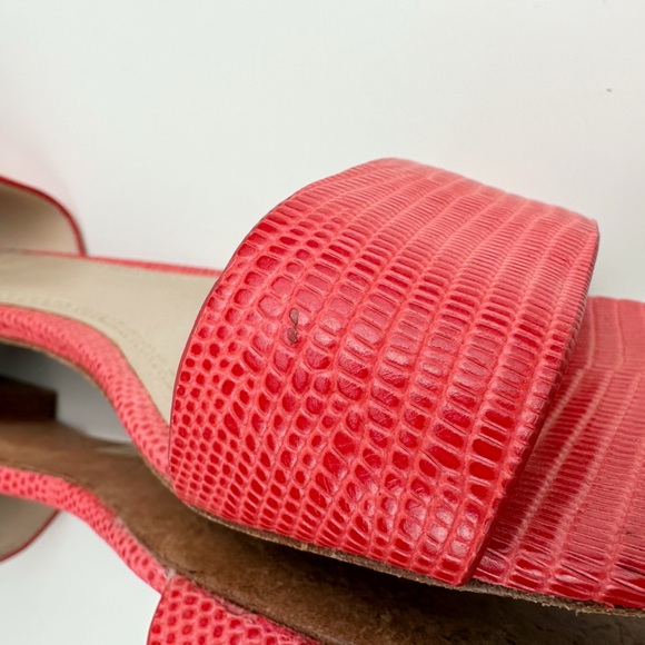 Tory Burch Savannah D’Orsay Flat Sandals in Melon/Coral 9 - Picture 13 of 14